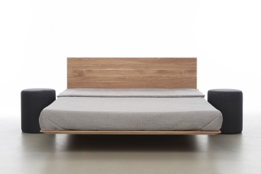 NOBBY nowoczesne łóżko z litego drewna